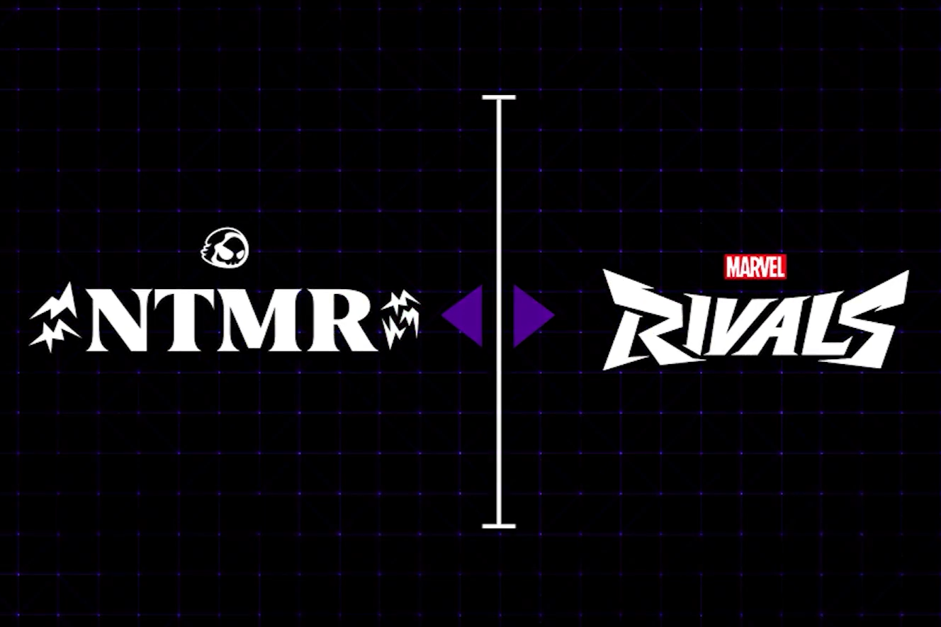 NTMR × Marvel Rivals roster announcement key art